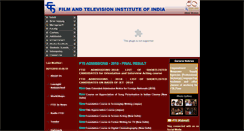 Desktop Screenshot of ftiindia.com