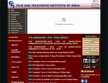 Tablet Screenshot of ftiindia.com